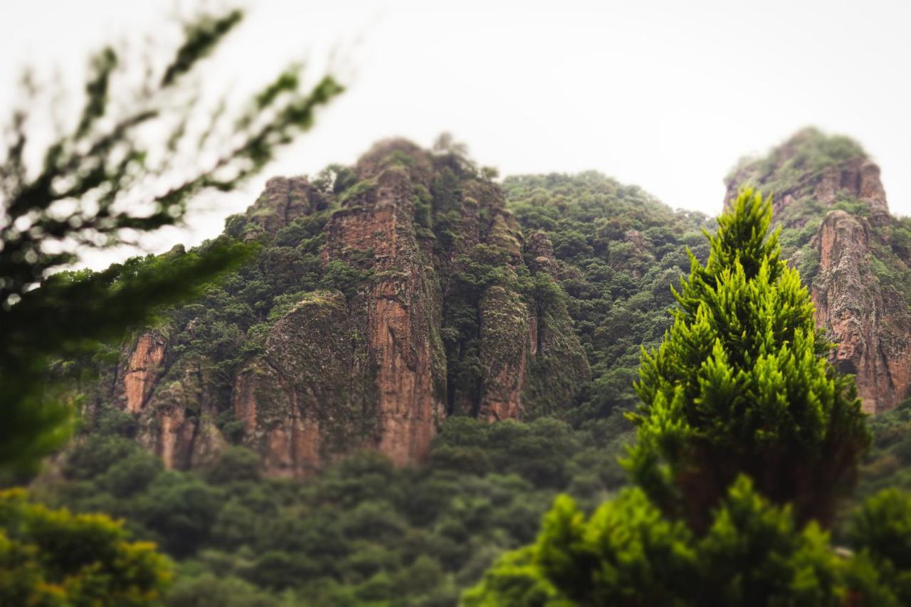 Posada La Presa Tepoztlán Buitenkant foto